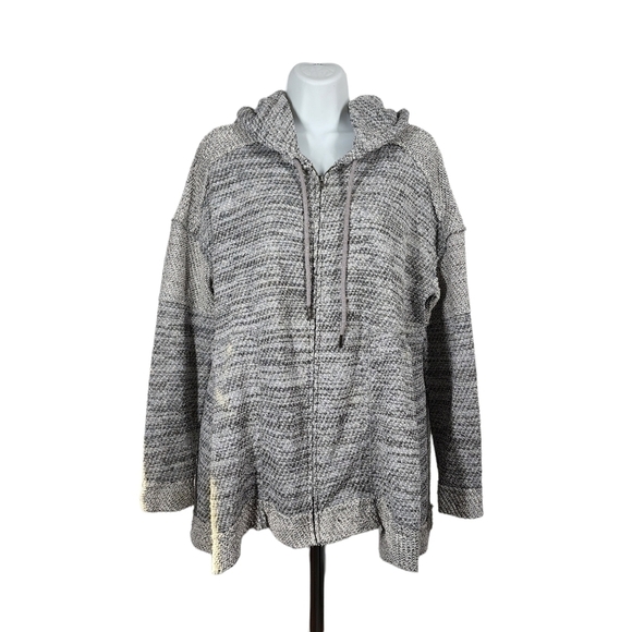 Free People Jackets & Blazers - FREE PEOPLE FRONT ZIPPER HOODED JACKET